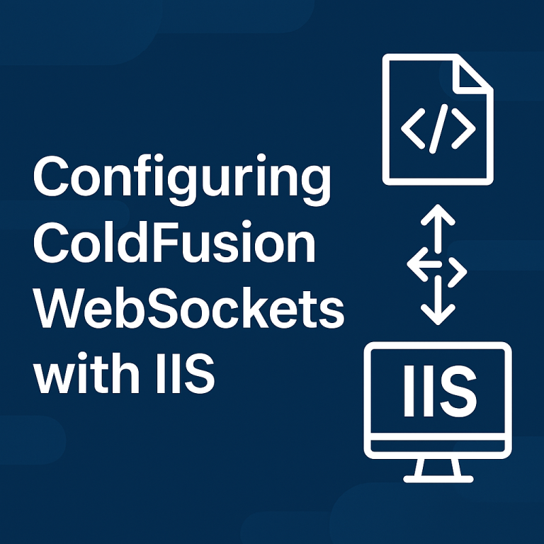 Enabling ColdFusion Websockets