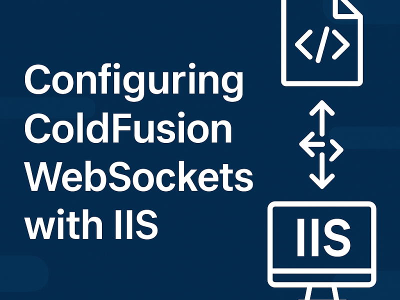 Enabling ColdFusion Websockets
