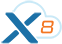 x8 Linux Cloud Server logo